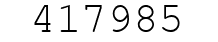 Number 417985.