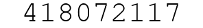 Number 418072117.