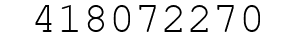 Number 418072270.