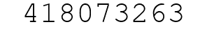 Number 418073263.