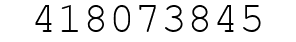 Number 418073845.