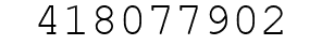 Number 418077902.