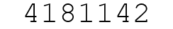 Number 4181142.