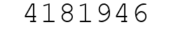 Number 4181946.