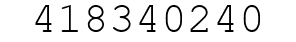 Number 418340240.