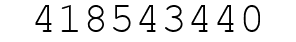 Number 418543440.