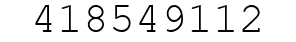 Number 418549112.