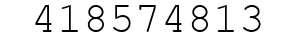 Number 418574813.