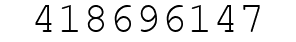 Number 418696147.