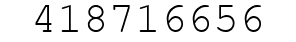 Number 418716656.