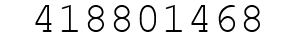 Number 418801468.