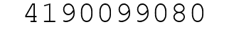 Number 4190099080.