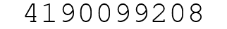 Number 4190099208.