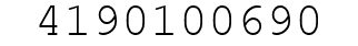 Number 4190100690.