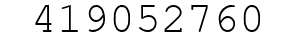 Number 419052760.