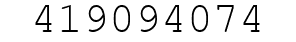 Number 419094074.