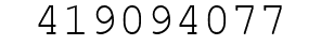 Number 419094077.
