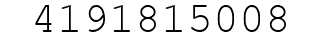 Number 4191815008.