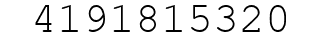 Number 4191815320.