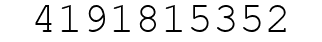 Number 4191815352.