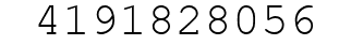 Number 4191828056.