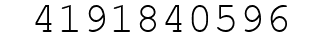 Number 4191840596.