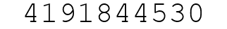 Number 4191844530.