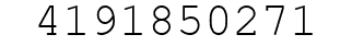 Number 4191850271.