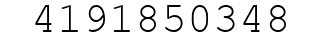Number 4191850348.