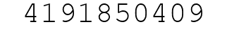 Number 4191850409.