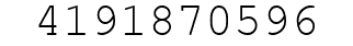 Number 4191870596.