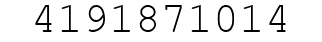 Number 4191871014.