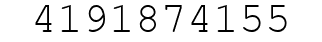 Number 4191874155.