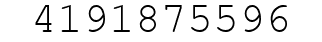Number 4191875596.