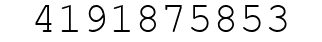 Number 4191875853.