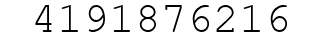 Number 4191876216.