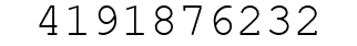Number 4191876232.