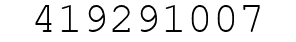 Number 419291007.