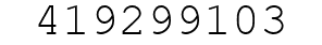 Number 419299103.