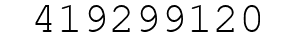 Number 419299120.