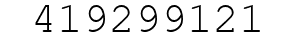Number 419299121.