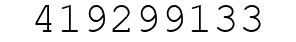 Number 419299133.