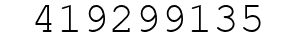 Number 419299135.