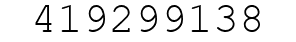Number 419299138.