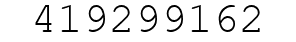 Number 419299162.