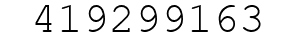 Number 419299163.