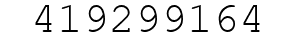 Number 419299164.