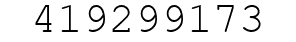 Number 419299173.
