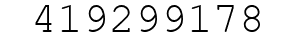 Number 419299178.