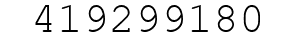 Number 419299180.